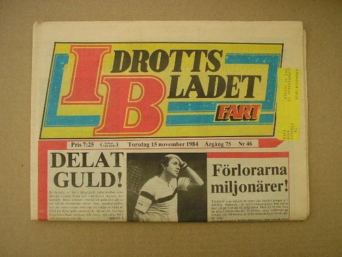 Idrottsbladet Motorsport 1984 Nr.46 m. bl.a. Rally