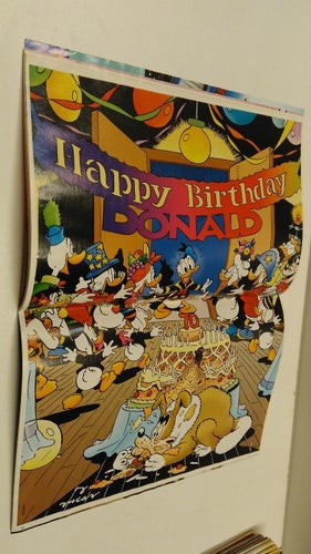 Kalle Anka 2004 nr 24 + 70 års jubileum med poster Happy birthday Donald