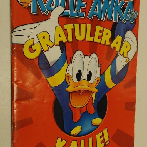 Kalle Anka 2004 nr 24 + 70 års jubileum med poster Happy birthday Donald