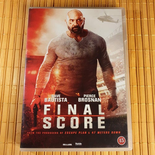 Final Score (2018) -DVD- Dave Bautista, Pierce Brosnan - M-