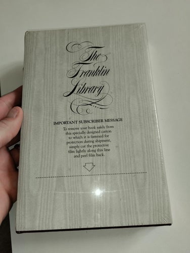 Full leather franklin library 1982 Great gatsby Scott fitzgerald