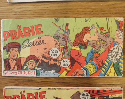 Prärie SERIER 1958 NR 13 skadat omslag finns ingen bak