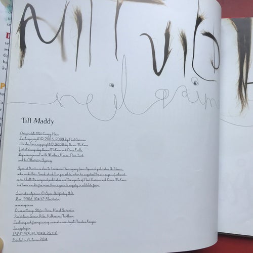 MITT VILDA HÅR Neil Gaiman Dave McKean 2014