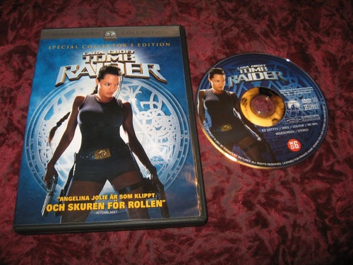LARA CROFT TOMB RAIDER (ANGELINA JOLIE,JON VOIGHT,DANIEL CRAIG) DVD