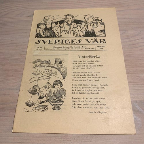 Sveriges vår 1955 nr 28