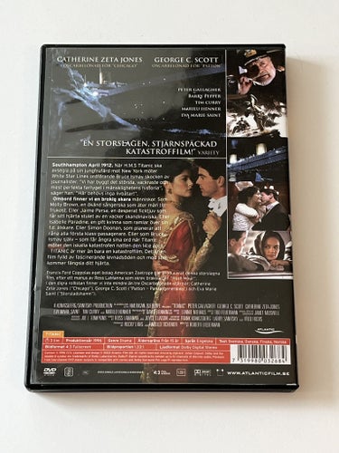 Titanic (Catherine Zeta jones & George C. Scott, 1996). Beg. DVD