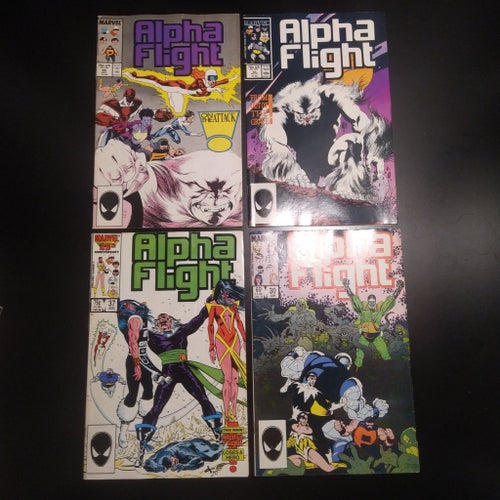 Alpha Flight Serietidningar - Marvel Comics