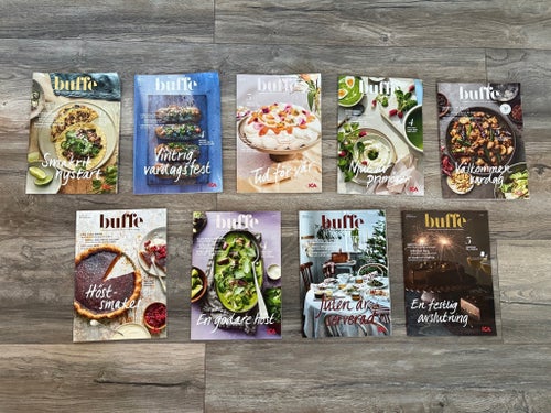 Buffé matmagasin från ICA 2025