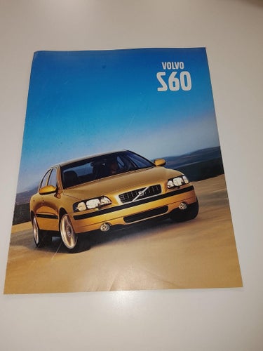 Broschyr Volvo S60