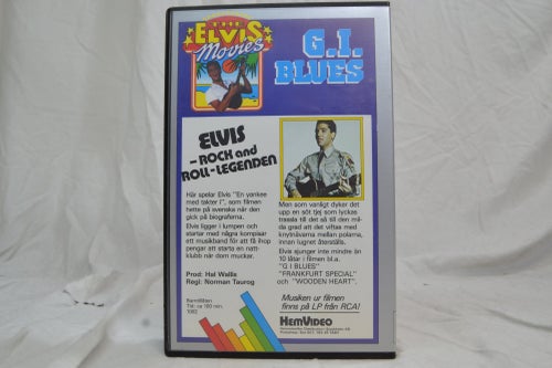 G.I. Blues VHS Elvis Presley