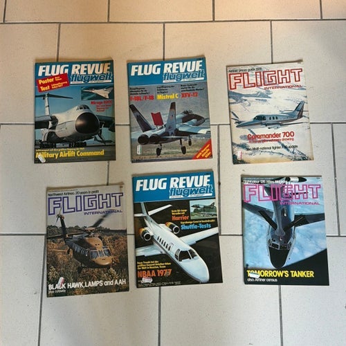 FLUG REVUE flugwelt International NBAA 1977