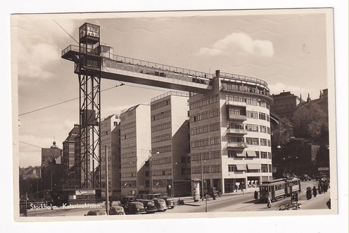 Stockholm. Katarinahissen.