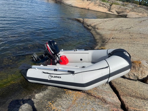 Gummibåt Talamex 250 Mercury 4hk