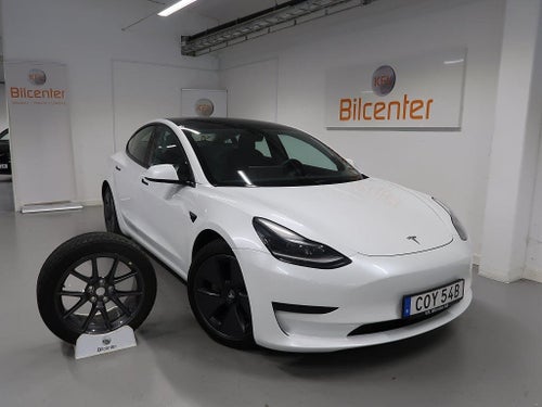 Tesla Model 3 Standard Range V-Däck ingår Navi-Kamera-Pano-Skinn-Elst
