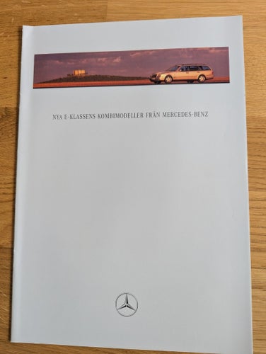 Mercedes-Benz E-Klass Kombi Broschyr svenska