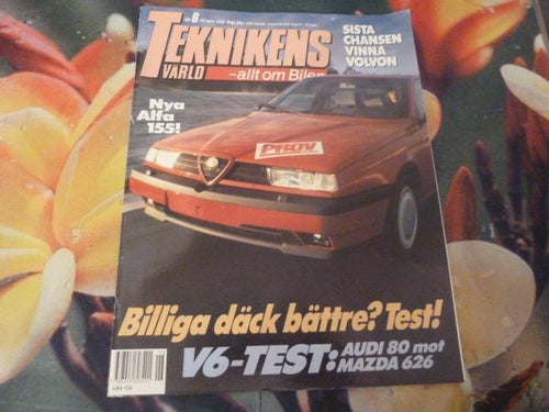TEKNIKENS VÄRLD, NR 6 - 1992, TIDNING