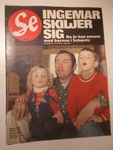 SE Nr 10 1969 INGO stort reportage, Roger Magnusson fotboll, Ingmar Bergman