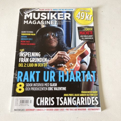 MUSIKER MAGASINET NR.7 2012.
