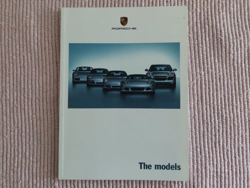 Porsche Models 2006 in english