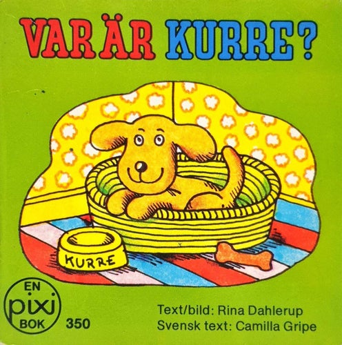 Var är Kurre? nr 350 pixi - Fri Frakt