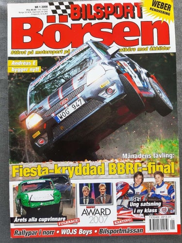 Bilsport Börsen nr 1 2008