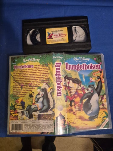 Djungelboken VHS