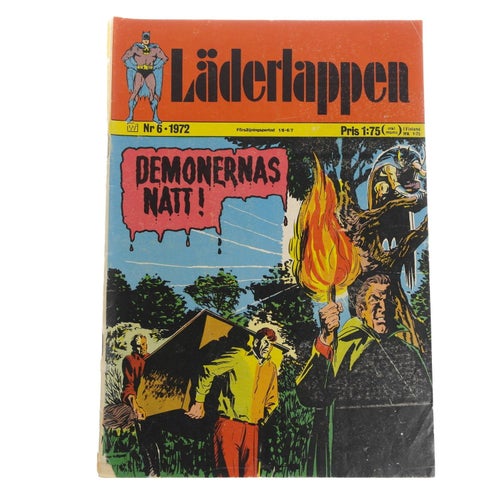 Läderlappen - 1972 - NR 6 - Demonernas natt