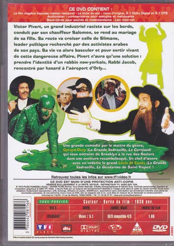 DVD / Rabbi Jacob (Les Adventures De Rabbi Jacob) / Ej svensk text / Nyskick