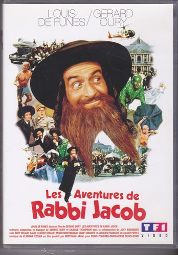 DVD / Rabbi Jacob (Les Adventures De Rabbi Jacob) / Ej svensk text / Nyskick