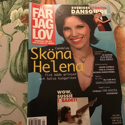 Får Jag Lov NR 1 1997 Sveriges Största Dansguide CANDELAS HELENA