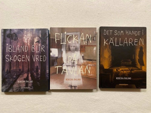 Inbundna - Rebecka Åhlund - Ibland Blir Skogen Vred - Flickan På Tavlan - 3st
