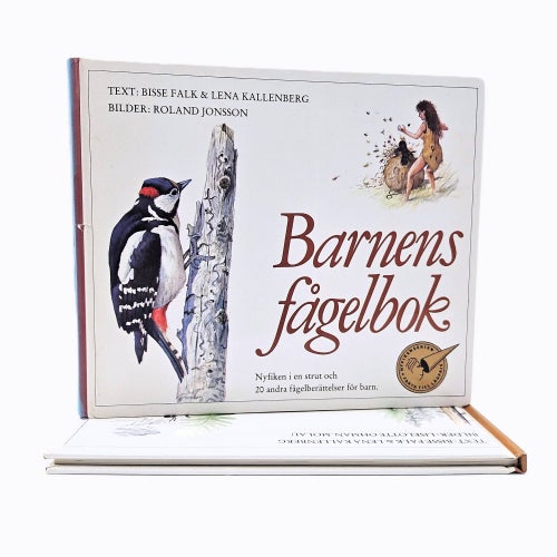 Barnens fågelbok & Barnens småkrypsbok - Bisse Falk & Lena Kallenberg