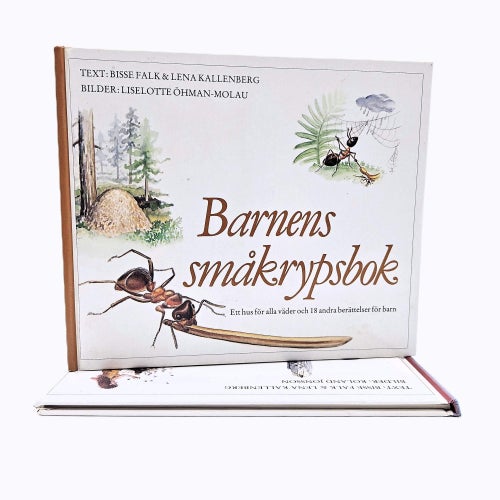 Barnens fågelbok & Barnens småkrypsbok - Bisse Falk & Lena Kallenberg