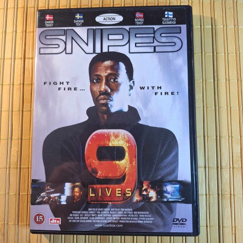 9 Lives (2003) -DVD- Wesley Snipes, Jacqueline Obradors - VG+