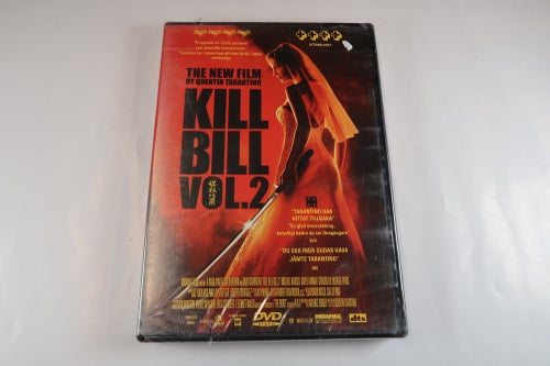 Kill Bill Vol. 2 (DVD) OBS! NY, INPLASTAD (sliten plast)