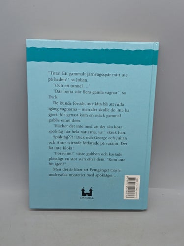 Fem stoppar spöktåget av Enid Blyton