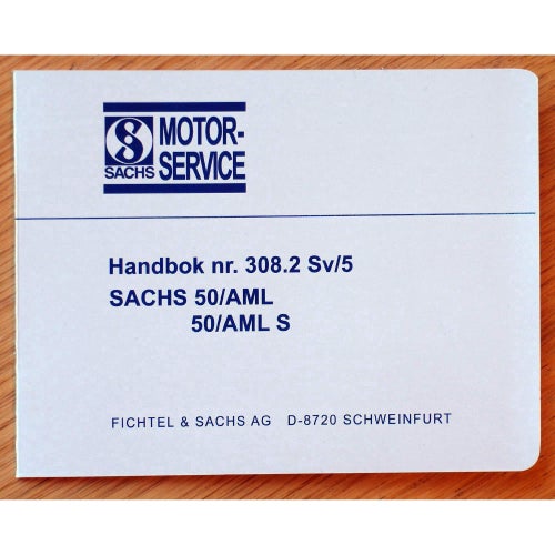 Instruktionsbok Sachs Saxonette Automatic Motorer 50/AML (S)