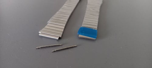 Klockarmband i stål 18 mm Lämplig för Casio F105W F-91W W-108 A158WA A168WA (S)