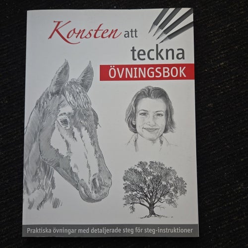 Konsten att teckna Övningsbok Helt ny!