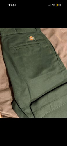 Dickies Byxor – Röd och Grön