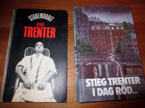 2 böcker av Stieg Trenter