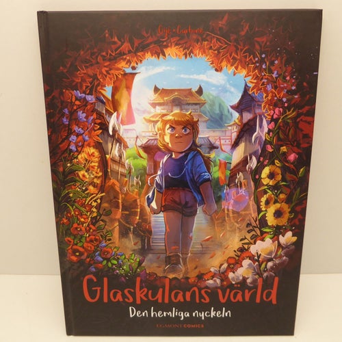 Glaskulans värld Nr 4 Den hemliga nyckeln Hårdpärm Egmont Comics Nyskick