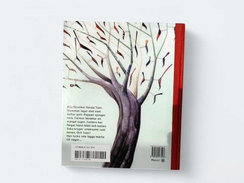 barnbok, bilderbok av André Neves, "Tom", publicerad 2016. ISBN: 9789187248262.