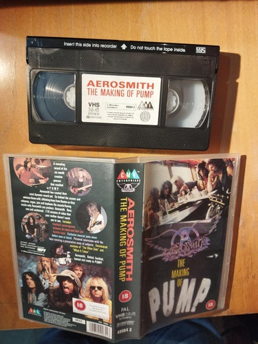Aerosmith - The making of pump. VHS