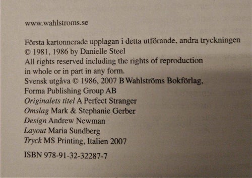 Kanske en dag av Danielle Steel. bok inbunden