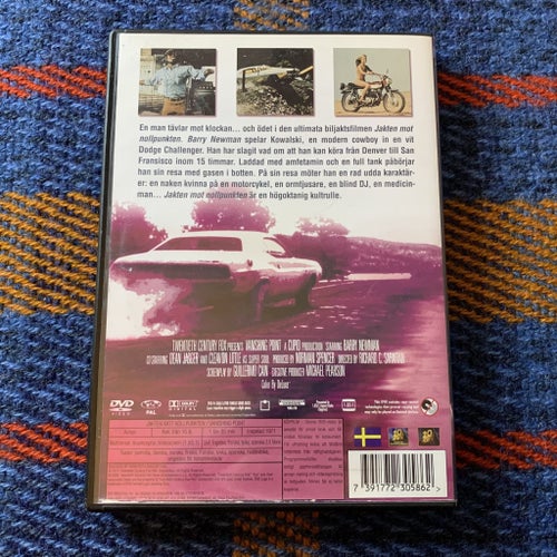 Jakten mot nollpunkten / Vanishing Point | DVD | Barry Newman Richard C Sarafian