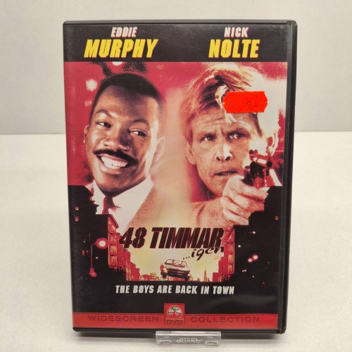 48 timmar igen - Eddie Murphy - Region 2, DVD-Film, Svensk text, Fint skick