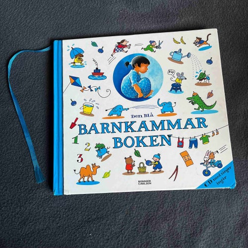 Den blå barnkammarboken - Sånger dikt bild saga berättelse