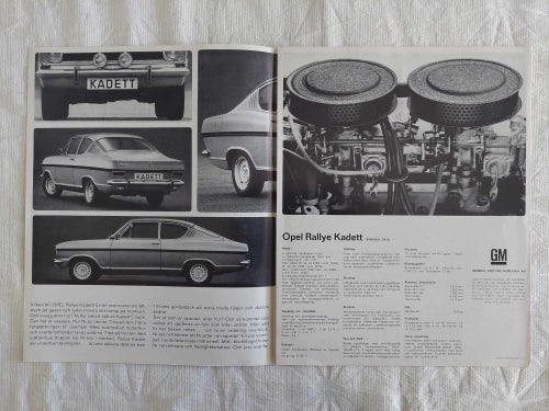 Opel Rallye Kadett 1967 ? ..