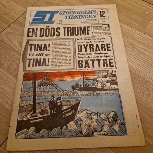 Stockholms-Tidningen från 12 januari 1966